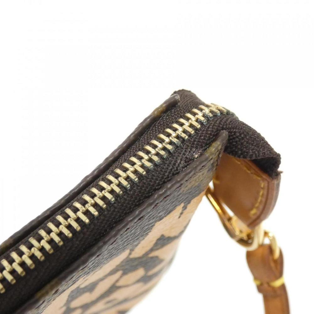 Louis Vuitton Monogram Graffiti Pochette Accessoires M92193 Accessory Pouch - Picture 5 of 9